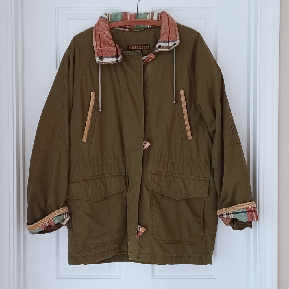 River edge toggle coat